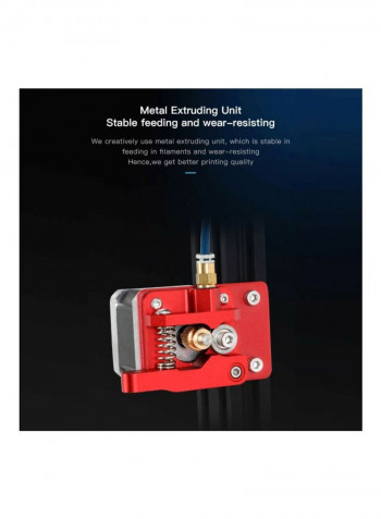 Metal Extruder 3D Printer DIY Kit Black