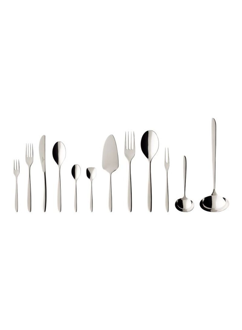 70-Piece Softwave Cutlery Set Silver 497x351x124millimeter