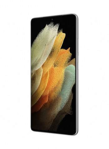 Galaxy S21 Ultra Dual SIM Phantom Silver 12GB RAM 256GB 5G - Middle East Version
