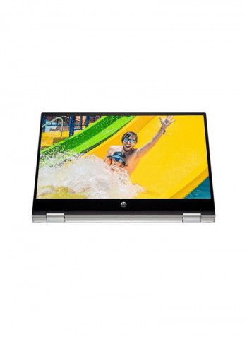 Pavilion 14 DW1001NE With 14 Inch IPS FHD Display,Windows 10, Intel Core i7-11TH/8GB RAM/512GB SSD/Intel Iris Xe Graphics/X360 TOUCH/W10, ENG/ARB BACKLIT KB/STYLUS Silver