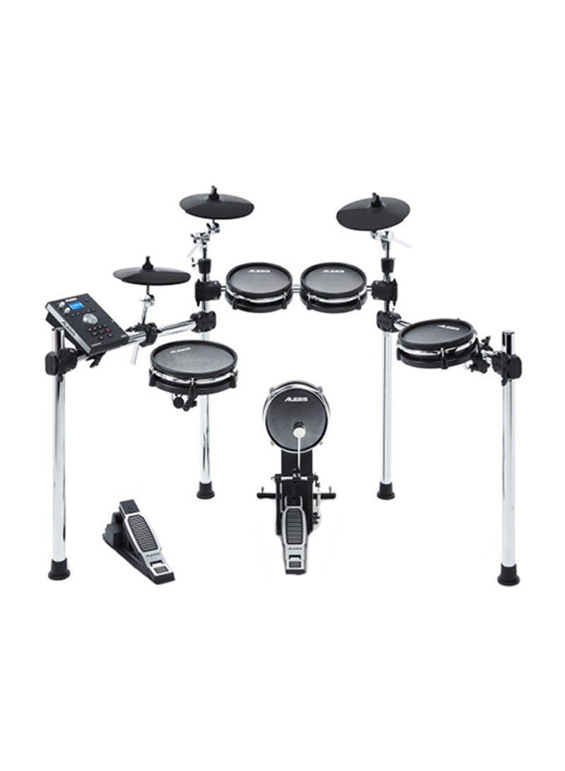 8-Piece Alesis Command Electronic Drum Kit With Mesh Head Vinyl