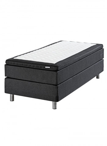 Gold C35 Dreamzone Rectangle Shape Continental Mattress Black/White/Silver