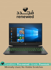Renewed - Pavilion 15-ec1008nx (2020) Gaming Laptop With 15.6-Inch Display, AMD Ryzen 7 Processor/4th Gen/8GB RAM/256GB SSD/4GB Nvidia Geforce GTX 1650  Graphics Black