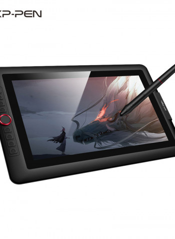 Artist Pro IPS Screen Graphics Drawing Tablet With Digital Pen 15.6inch Black