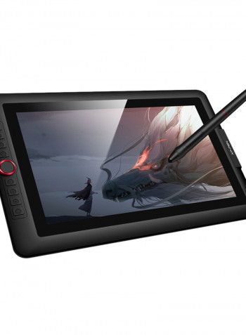 Artist Pro IPS Screen Graphics Drawing Tablet With Digital Pen 15.6inch Black