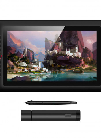 Artist Pro IPS Screen Graphics Drawing Tablet With Digital Pen 15.6inch Black