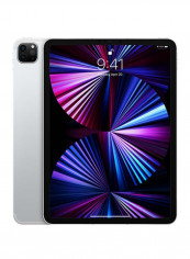 iPad Pro 2021 (3rd Generation) 11-Inch, M1 Chip, 256GB Wi-Fi Silver with Facetime - International Specs