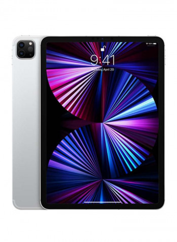 iPad Pro 2021 (3rd Generation) 11-Inch, M1 Chip, 256GB Wi-Fi Silver with Facetime - International Specs