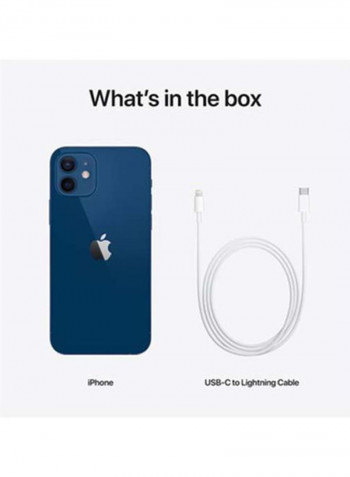 iPhone 12 With Facetime  256GB Blue 5G - Middle East Version