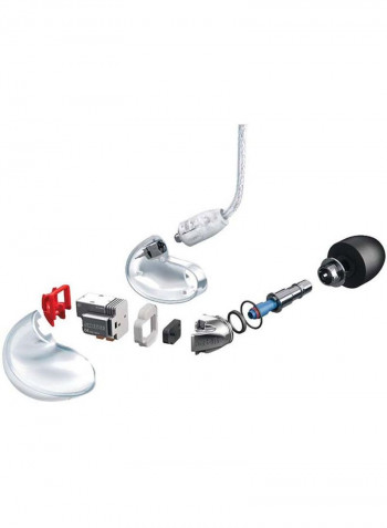 Professional Sound Isolating Earphones With Quad High Definition MicroDrivers And True Subwoofer Clear