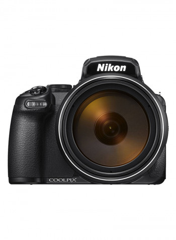Coolpix P1000 Point And Shoot Camera 125x Wide Optical Zoom-NIKKOR ED Glass Lens 16MP With Vari-angle LCD Screen, Built-in Wi-Fi And Bluetooth