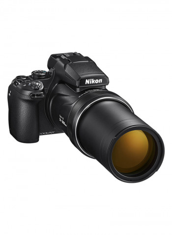Coolpix P1000 Point And Shoot Camera 125x Wide Optical Zoom-NIKKOR ED Glass Lens 16MP With Vari-angle LCD Screen, Built-in Wi-Fi And Bluetooth