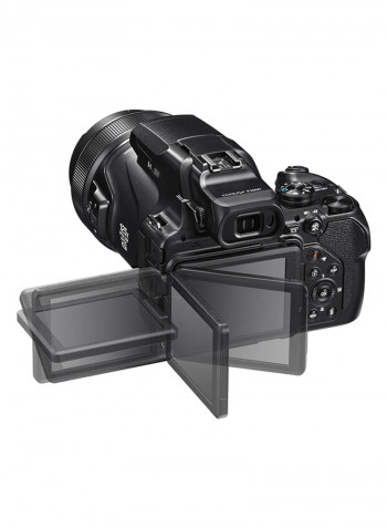 Coolpix P1000 Point And Shoot Camera 125x Wide Optical Zoom-NIKKOR ED Glass Lens 16MP With Vari-angle LCD Screen, Built-in Wi-Fi And Bluetooth