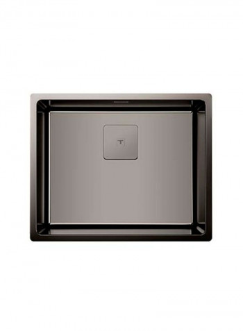 Flexlinea Rs15 50.40 Pvd Titanium 3-In-1 Installation Stainless Steel Sink With One Bowl Titanium 540x440x200mmmm