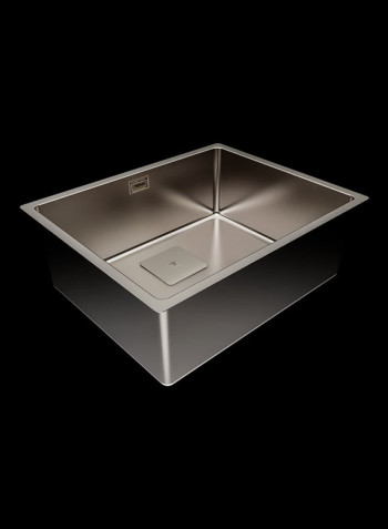 Flexlinea Rs15 50.40 Pvd Titanium 3-In-1 Installation Stainless Steel Sink With One Bowl Titanium 540x440x200mmmm