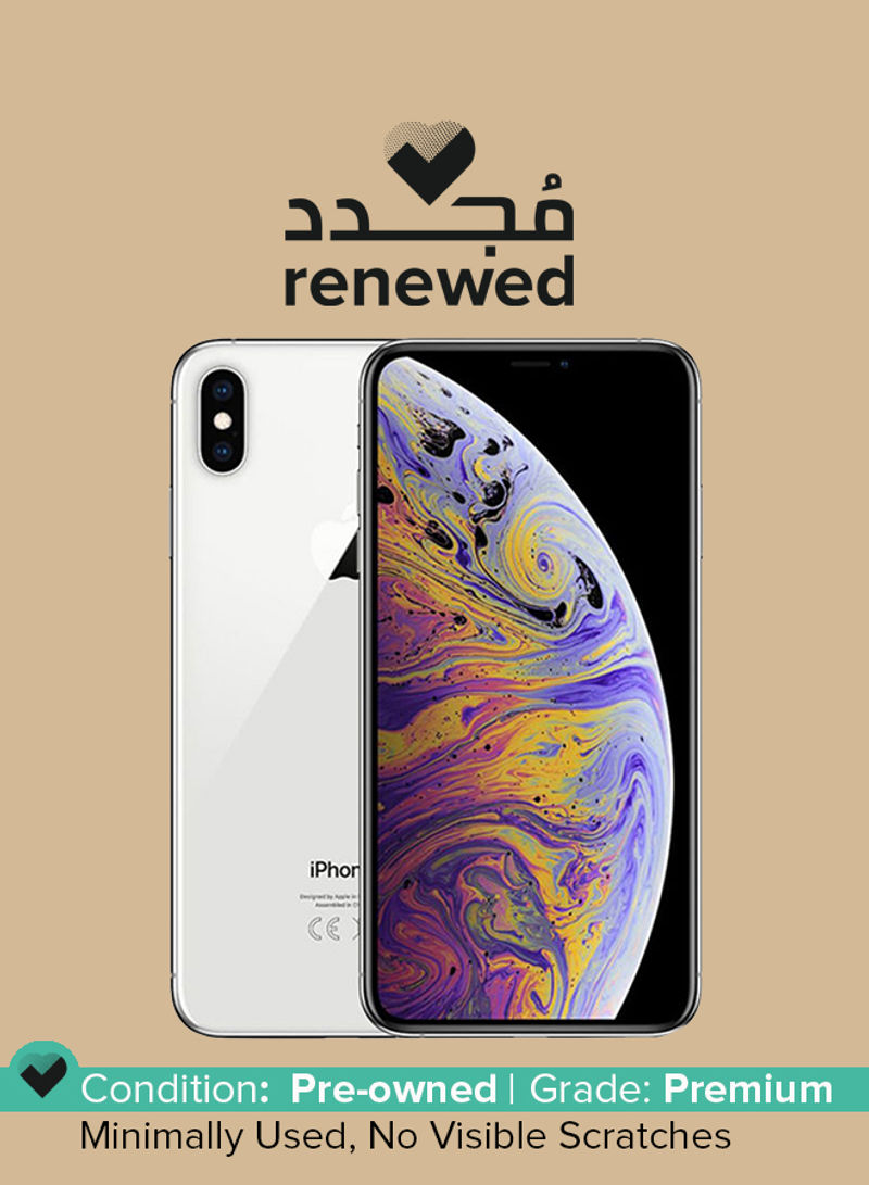 Renewed - iPhone XS With FaceTime Silver 256GB 4G LTE - Middle East Region
