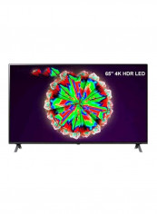 65-Inch NanoCell 8 Series WebOS 4K HDR Smart LED TV (2020) 65NANO80VNA Black
