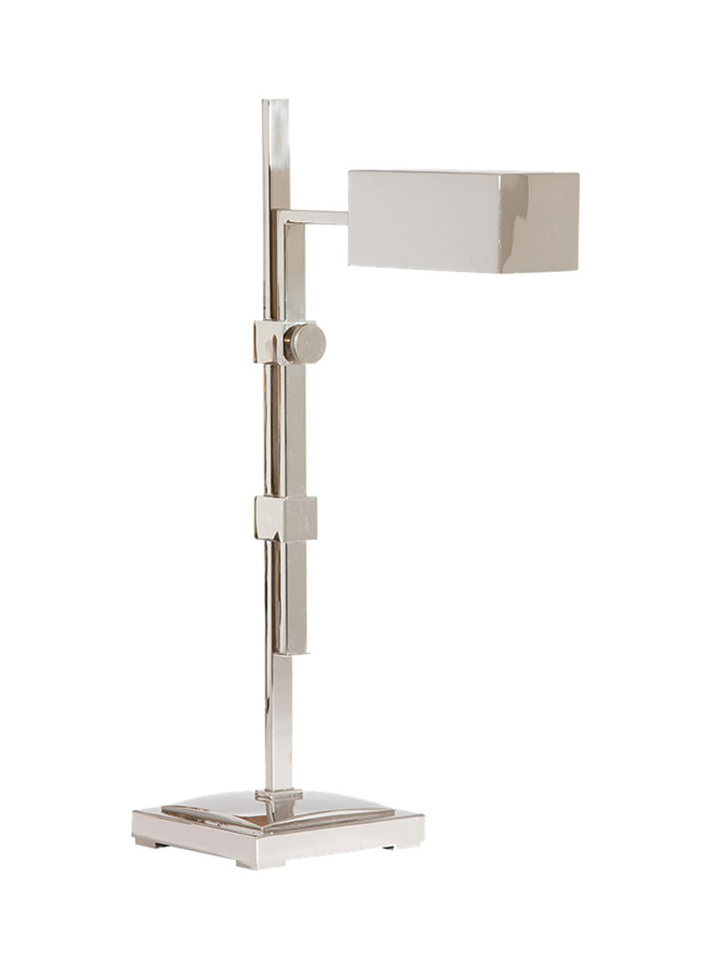Macie Pharmacy Table Lamp Nickel 7.5 x 217.78centimeter