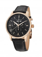 Men's Statesman Chieftain Leather Chronograph Wrist Watch A101-04