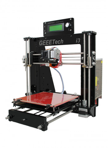 Acrylic I3 Pro B Unassembled 3D Printer Black