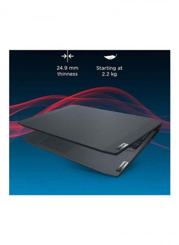 IdeaPad Gaming 3 Laptop With 15-Inch FHD Display/Ryzen 7-4800H Processer/8GB RAM/512GB SSD/4GB Nvidia GeForce GTX 1650Ti Graphics Card Onyx Black