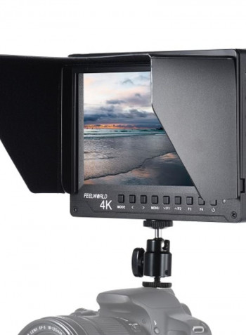 7-Inch Full HD Field Camera Monitor أسود