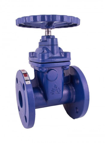 Handwheel Operated Gate Valve Blue/Silver 12inch