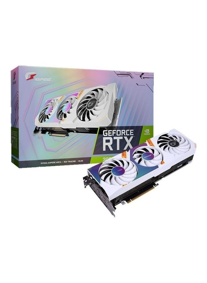 iGame GeForce RTX 3060 Ultra W OC 12G-V Graphics Card White/Blue