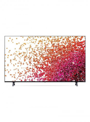 NanoCell TV 65 inch NANO75 Series, 4K Active HDR, WebOS Smart ThinQ AI 65NANO75VPA.FU Black