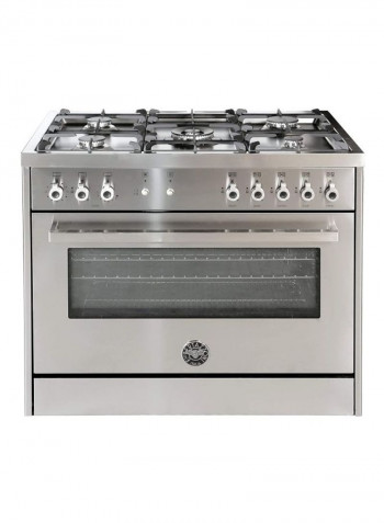 5-Burner Cooking Range PRO905GGVLXC Silver/Black