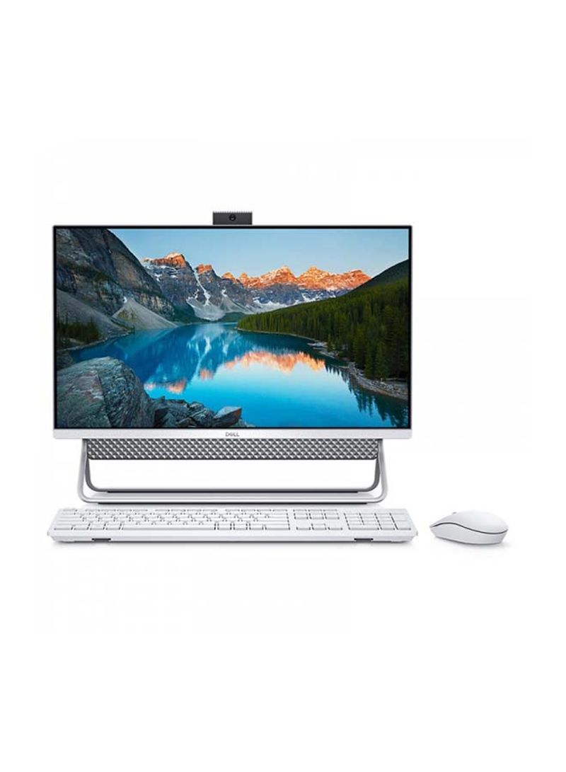 Inspiron AIO 5400 Desktop With 23.8-Inch Display, Core i5-1135G7 Processor/8GB RAM/256GB SSD+1TB HDD/2GB NVIDIA GeForce MX330 Graphics Silver