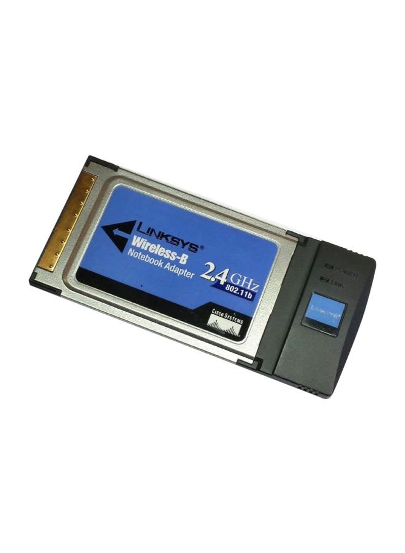 Linksys Wireless-B Notebook Adapter 9.2 x 6.1 x 1.8inch Black