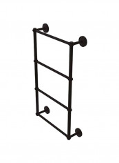 Prestige Regal Collection 4 Tier Twisted Detail Towel Bar Black 24inch