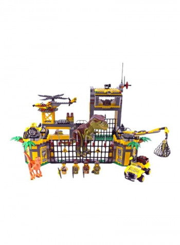 Dino Defense HQ Set 5887 58.2x8.7x37.8cm