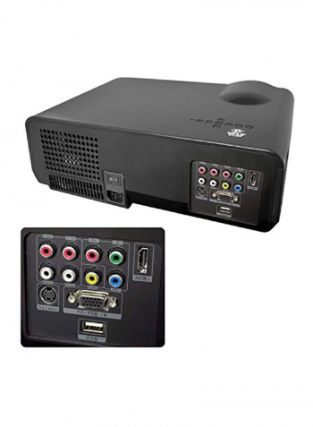 Full HD Video Projector - 1800 Lumens PRJLE84H Black