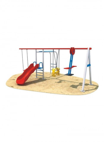 Slide Swing And Glide Playset 380x400x200cm
