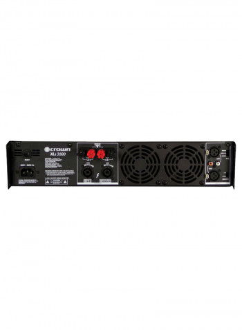 2-Channel XLi Series Power Amplifier XLi3500 Black