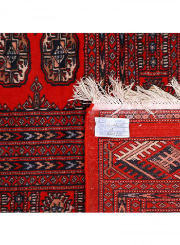 Al Fuad Vegetable Dyed Bokhara Iranian Woollen Carpet Multicolour 370x275cm