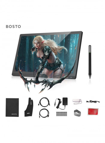 HD IPS Graphic Tablet Black