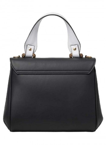 Iris Butterfly Detail Shoulder Bag Black