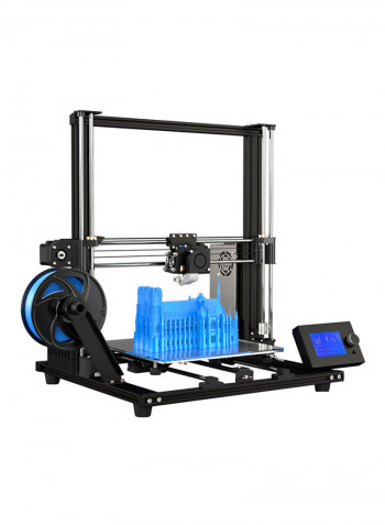 A8 Plus Upgraded High-precision DIY 3D Printer 61.2 x 46.2 x 57.3centimeter Black