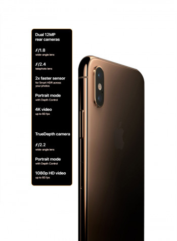 iPhone Xs Max With FaceTime Gold 512GB 4G LTE