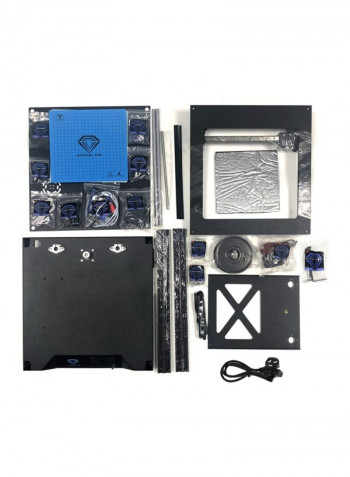 Sapphire Pro CoreXY 3D Printer Diy Kit Black/Blue/Silver