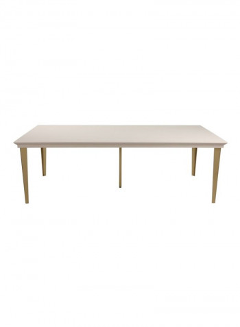 Osaka Dining Table White/Beige 237x55.3x237centimeter