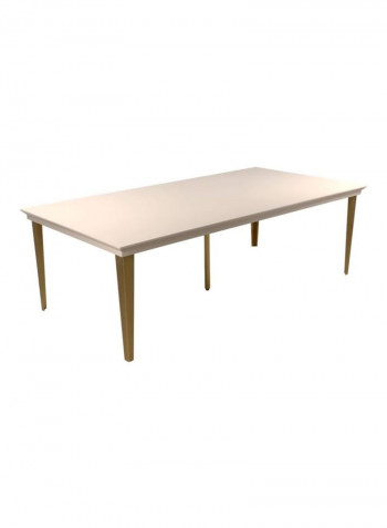 Osaka Dining Table White/Beige 237x55.3x237centimeter