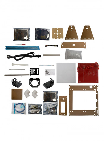Acrylic I3 Pro B Unassembled 3D Printer Black
