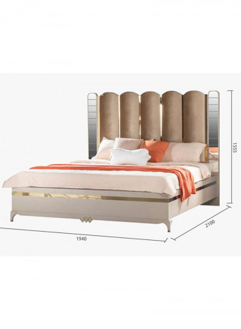 Maynard King Bed Multicolour 210x194x155.5cm