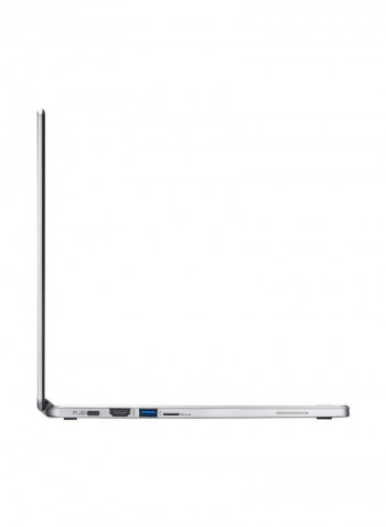 R13 Convertible 2-In-1 Laptop With 13.3-Inch Display, MediaTek Processor/4GB RAM/32GB SSD/PowerVR GX6250 Graphics Silver