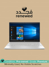 Renewed - Pavilion 15-cs0051wm Laptop With 15.6-Inch Tochscreen Display, Intel Core i5 Processor/8th Gen/32GB RAM/1TB SSD/2GB Nvidia Geforce Mx Series Graphics Silver