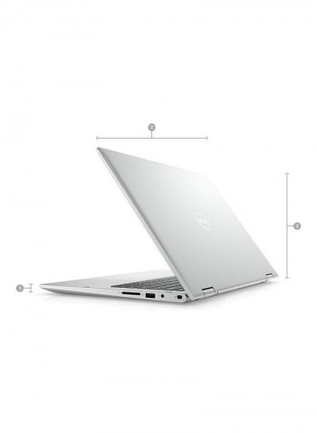 Inspiron 14 5406-INS-5046 Convertible 2-In-1 Laptop With 14-Inch Display, Core i7 Processer/8GB RAM/512GB SSD/Intel Iris Xe Graphics/Windows 10 grey